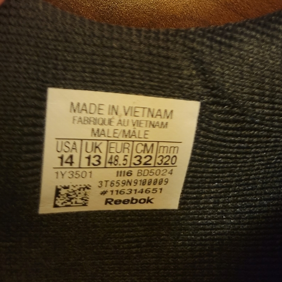 Reebok Nano 7 Mens Crossfit Training Athletic Sneaker Size 14 - Picture 7 of 7